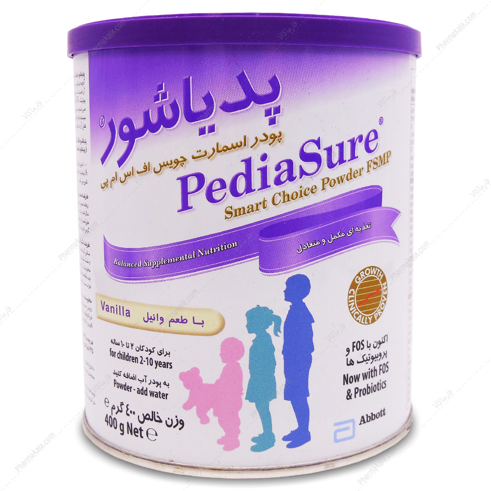 پودر مکمل غذایی پدیاشور ابوت با طعم وانیل