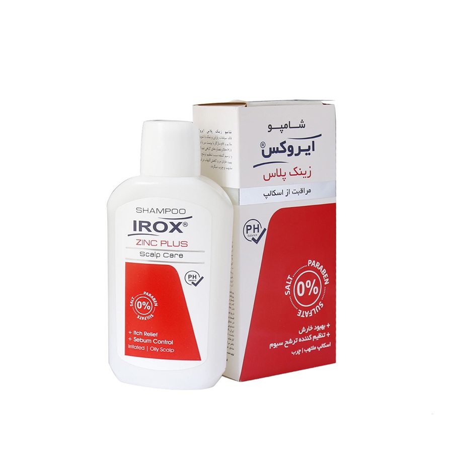 شامپو ایروکس زینک پلاس