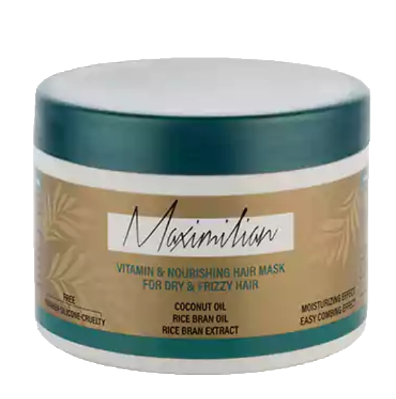 ماسک مو ویتامینه و مغذی مناسب  موهای خشک و وز ماکسیمیلیان(داخل حمام)