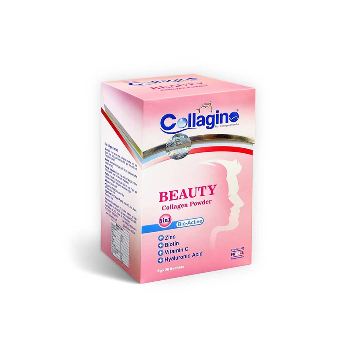 پودر کلاژن کلاژینو بیوتی (صورتی) - Collagino beauty