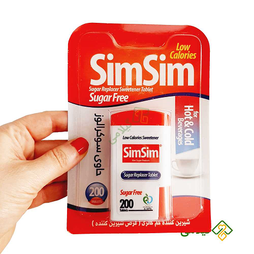 قرص شیرین کننده سیم سیم کم کالری
