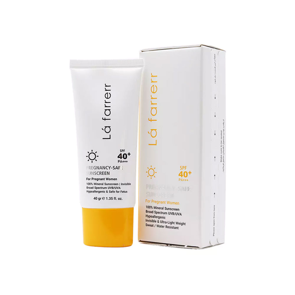 کرم ضد آفتاب بارداری لافارر بی رنگ