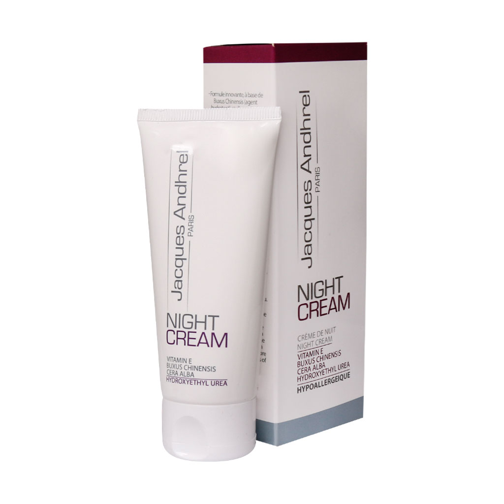 کرم شب مناسب پوست صورت ژاک آندرل  پاریس