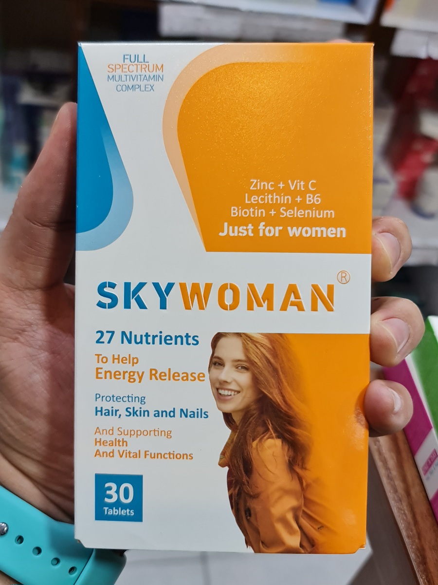 قرص اسکای وومن ۳۰ عددی ویژه بانوان sky woman