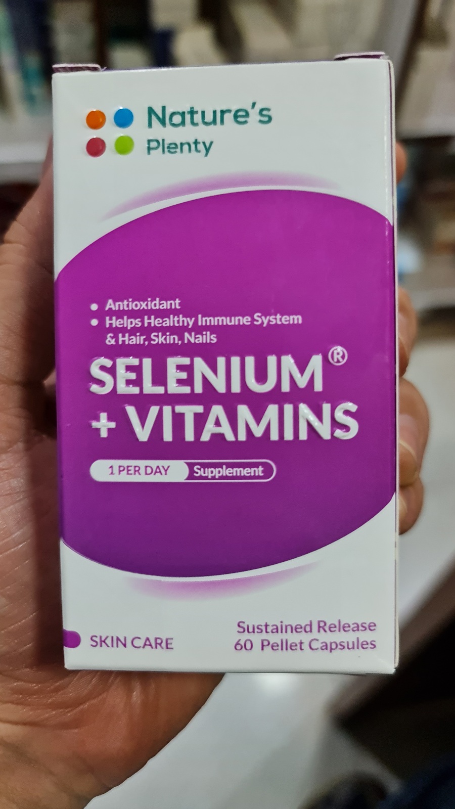 کپسول سلنیوم پلاس ویتامینز، نیجرز پلنتی ۶۰ عددی SELENIUM PLUS VITAMINS