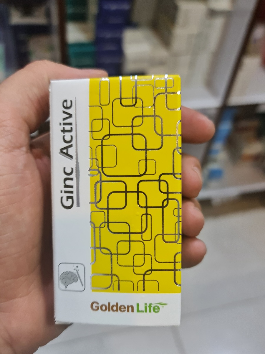 کپسول جینک اکتیو ۳۰ عددی GINC ACTIVE