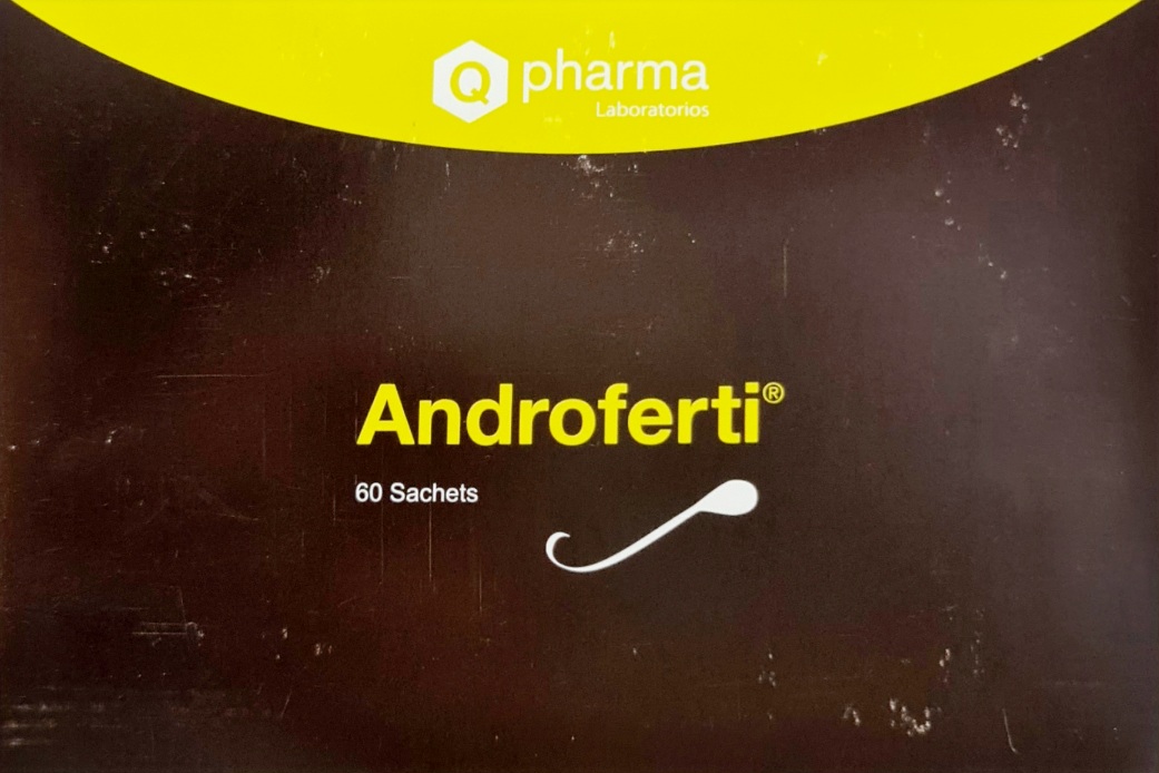 مکمل آندرو فرتی ویژه اقایان ۶۰ ساشه ANDROFERTI