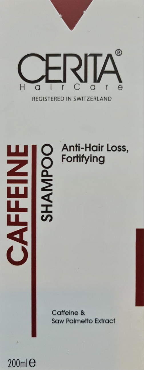 شامپو حاوی کافئین سریتا