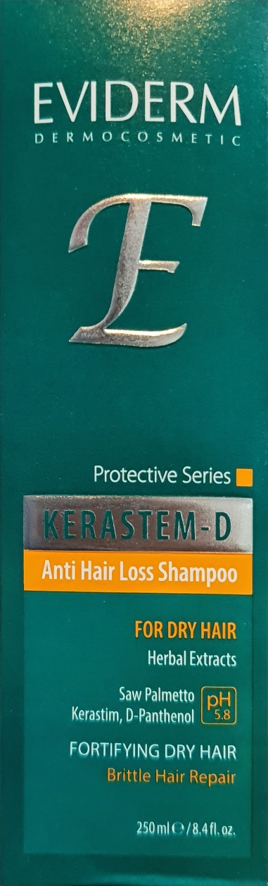 شامپو کراستم دی موهای خشک اویدرم KERASTEM-D
