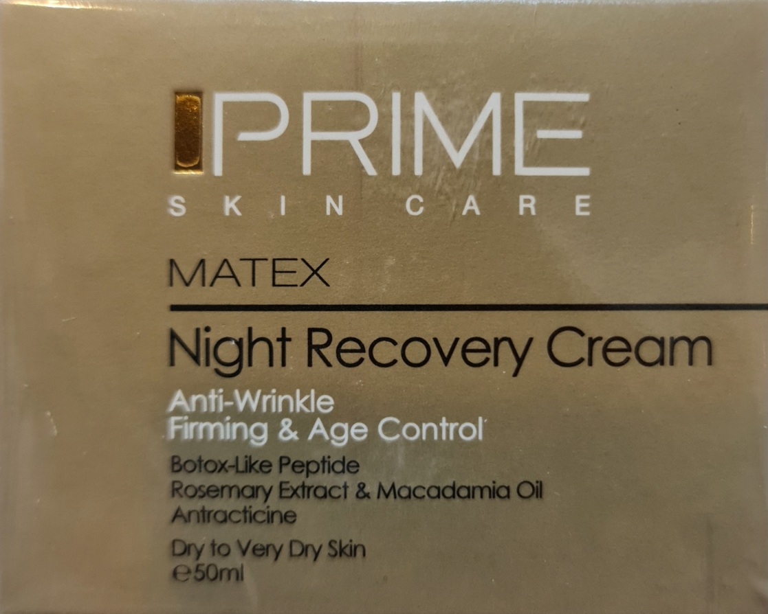 کرم شب ماتکس پریم، پوست خشک تا خیلی خشک، NIGHT RECOVERY CREAM MATEX