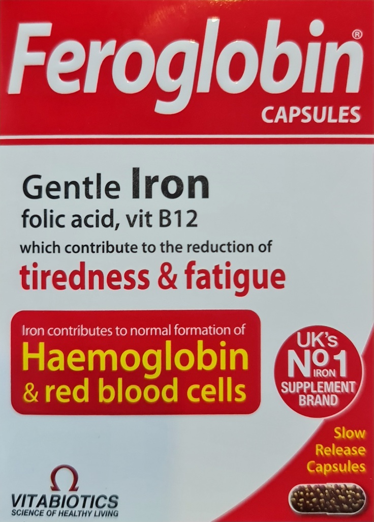 کپسول آهن فروگلوبین ۳۰ عددی FEROGLOBIN