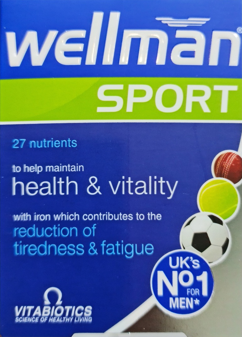 قرص ولمن اسپورت ویتابیوتیکس ۳۰ عددی، WELLMAN SPORT VITABIOTICS