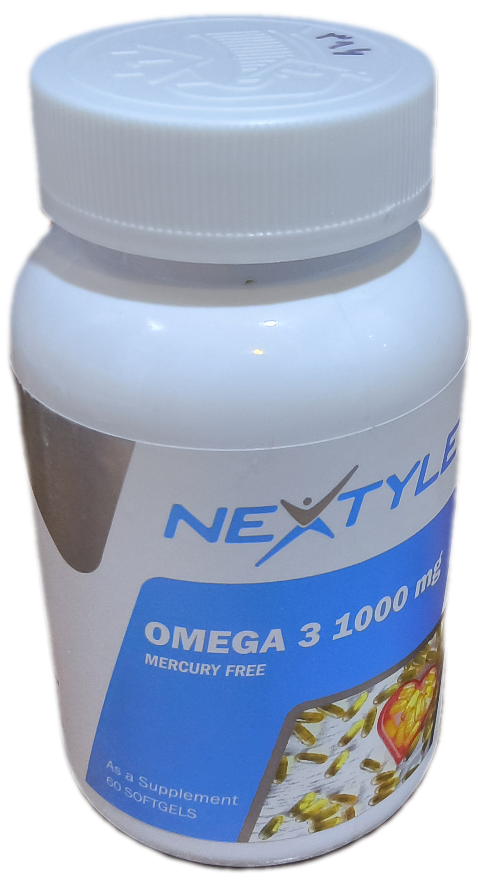 امگا ۳ شرکت نکستایل 60 عددی ،Nextyle Omega 3 - 1000