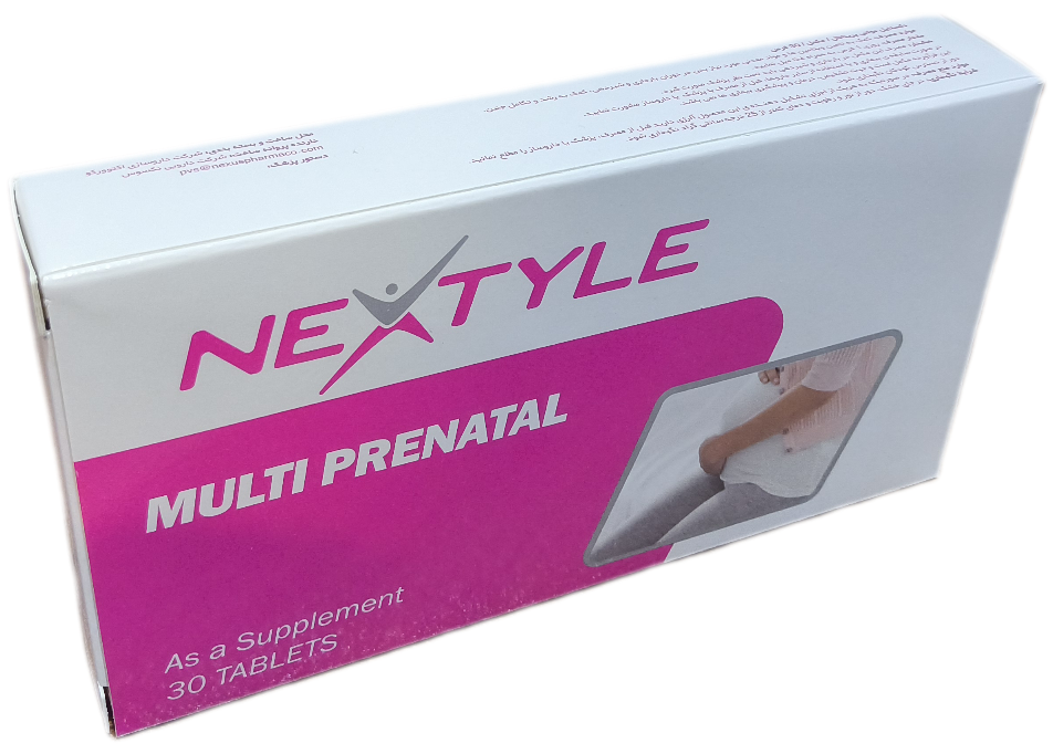 قرص مولتی پری ناتال نکستایل سی عددی Nextyle Multi prenatal