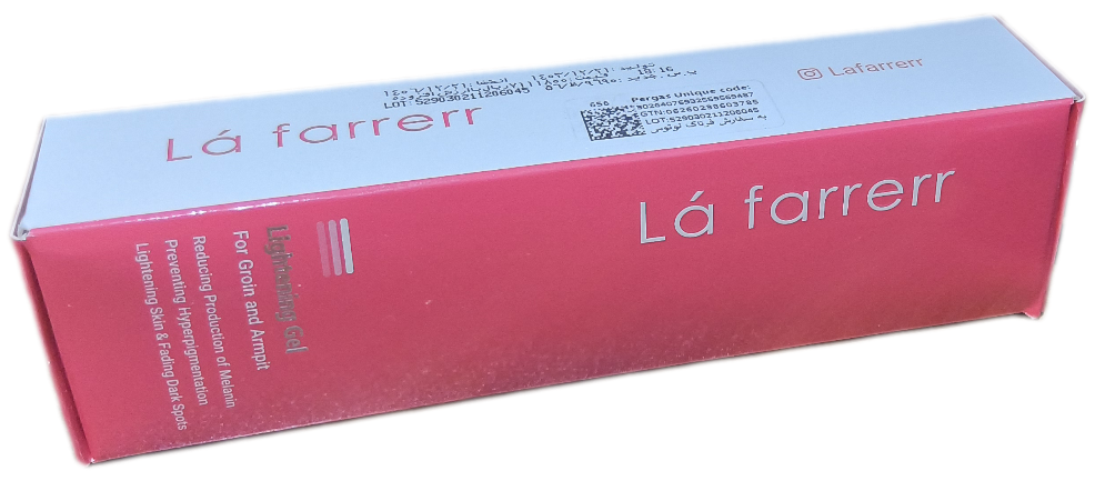 ژل روشن کننده لافارر، LIGHTENING GEL LA FARRERR