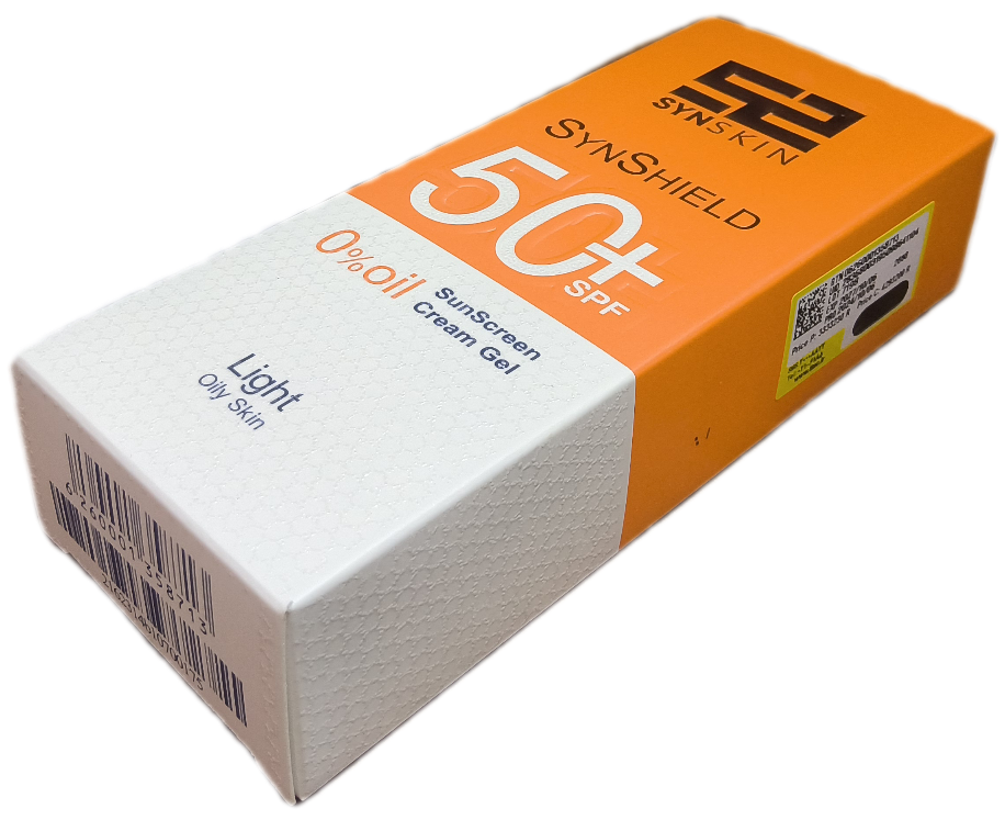 کرم ژل ضدآفتاب ساین اسکین فاقد چربی رنگ روشن، OIL FREE  LIGHT, SYNSKIN + 50