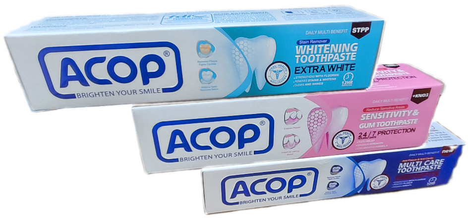 خمیردندان دندانهای حساس اکوپ نود گرم، ACOP SENSITIVE TOOTHPASTE