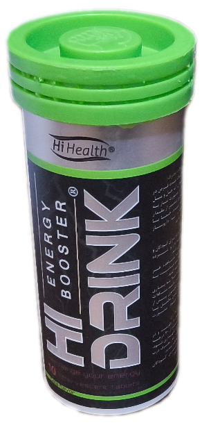 قرص جوشان انرژی زای های درینک ده عددی hi health های هلث