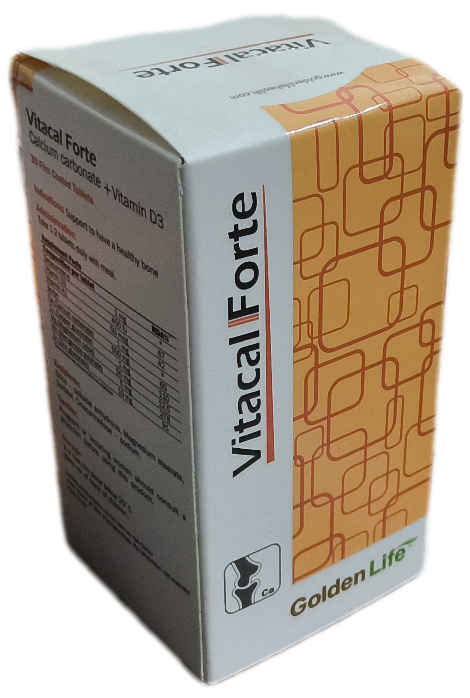 قرص ویتاکل فورت گلدن لایف سی عددی، VITACAL FORT GOLDEN LIFE
