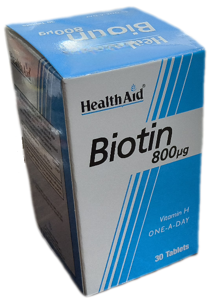 قرص بیوتین ۸۰۰ هلث اید سی تایی، BIOTIN 800 HEALTH AID