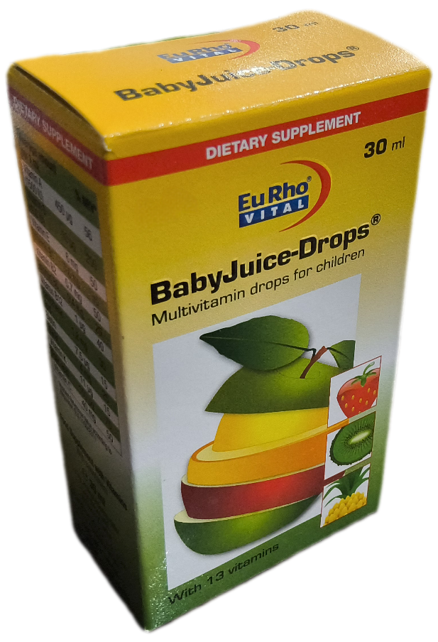 قطره بی بی جویس یوروویتال، BABY JUICE EURHO VITAL