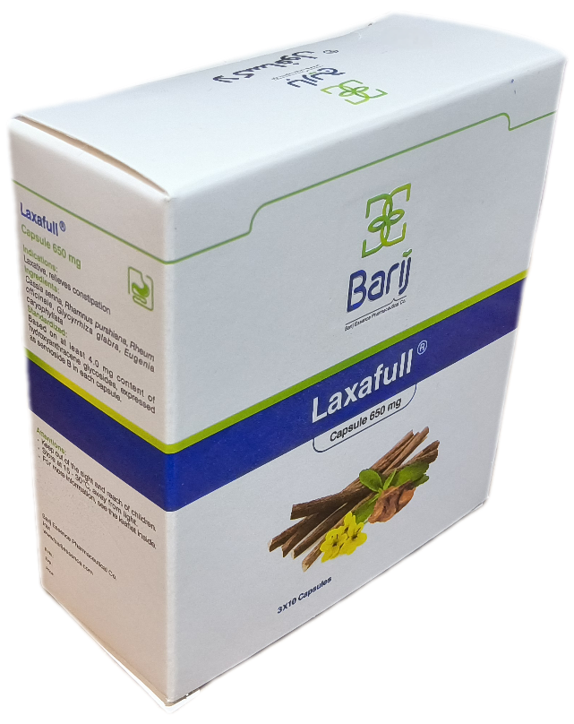 کپسول لاکسافول باریج اسانس ۳۰ عددی، LAXAFUL BARIJ
