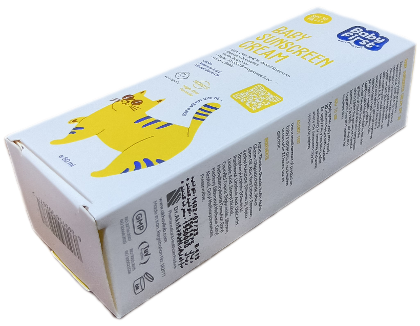 کرم ضدآفتاب کودک بی بی فرست ۵۰ میلی لیتر، BABYFIRST SUNSCREEN 50 ML