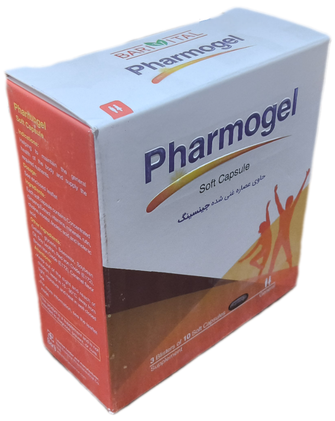 کپسول نرم فارموژل باریج اسانس سی عددی، PHARMOGEL BARIJ