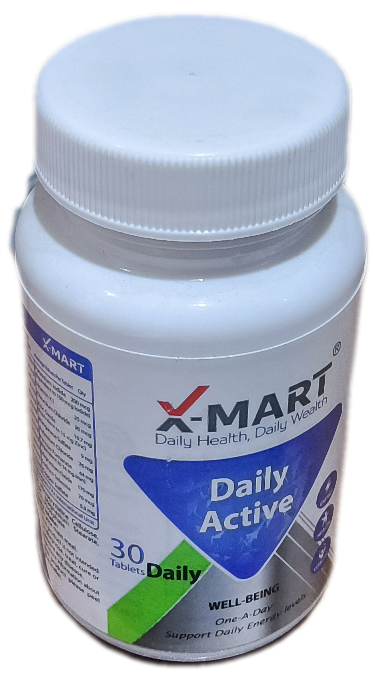 قرص دیلی اکتیو ایکس مارت سی عددی، DAILY ACTIVE XMART