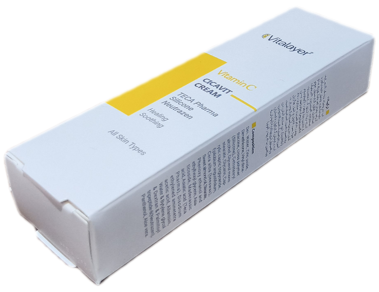 کرم ترمیم کننده سیکاویت ویتالیر ۳۰ میلی لیتر، CICAVIT VITAMIN C VITALAYER