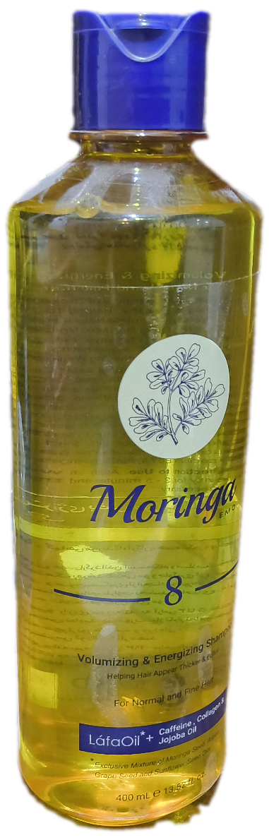 شامپو حجم دهنده و انرژی بخش مورینگا موهای معمولی و نازک،  400ml MORINGA EMO SHAMPOO