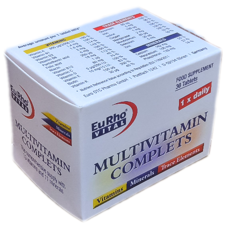 مولتی ویتامین کامپلت یوروویتال سی عددی multivitamin complete Euro vital