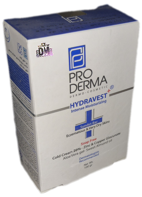 صابون سیندت بار پوستهای خیلی خشک هیدراوست پرودرما، PRODERMA HYDRAVEST SYNDET BAR