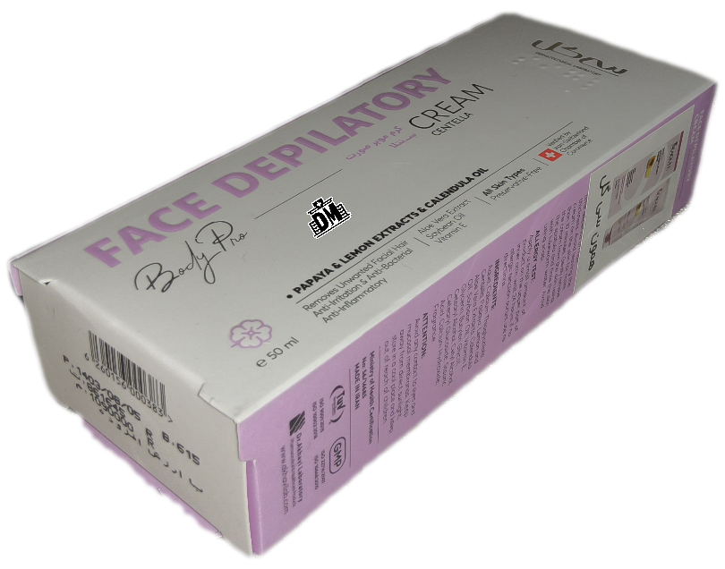کرم موبر صورت سی گل ۵۰ میلی لیتر، FACE DEPILATORY SEAGULL