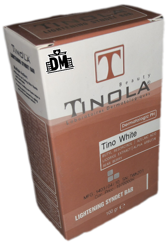 صابون سیندت بار تینو وایت تینولا، TINO WHITE TINOLA