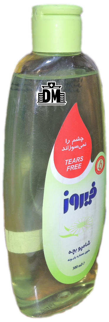 شامپو بچه حاوی عصاره بابونه فیروز ۳۰۰ میلی لیتر