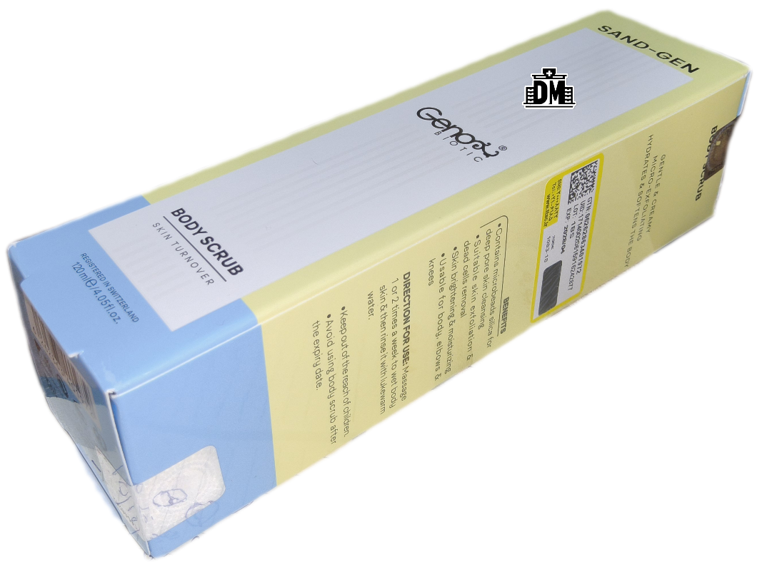 اسکراب بدن ژنو بایوتیک 120 میلی لیتر ،BODY SCRUB GENO