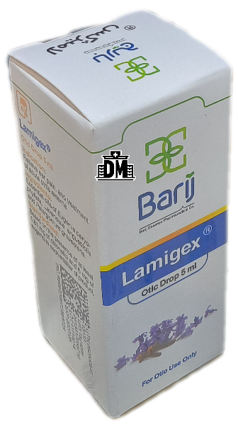 قطره گوشی لامی ژکس باریج اسانس 5 سی سی، Lamigex Barij