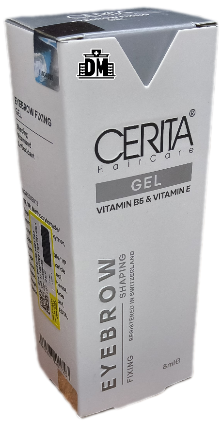 ژل تثبیت کننده سریتا ابرو سریتا ۸ میلی لیتر، EYEBROW SHAPING