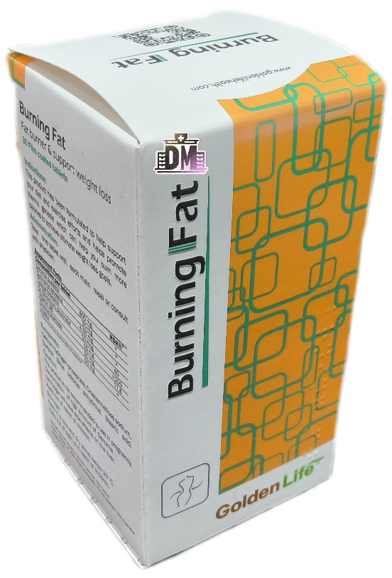 قرص برنینگ فت چربی سوز و کاهش دهنده وزن بسته ۳۰ عددی، گلدن لایف