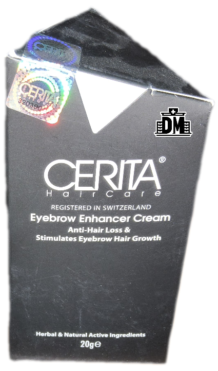 کرم تقویت ابرو سریتا ۲۰ گرم، CERITA EYEBROW ENHANCER CREAM