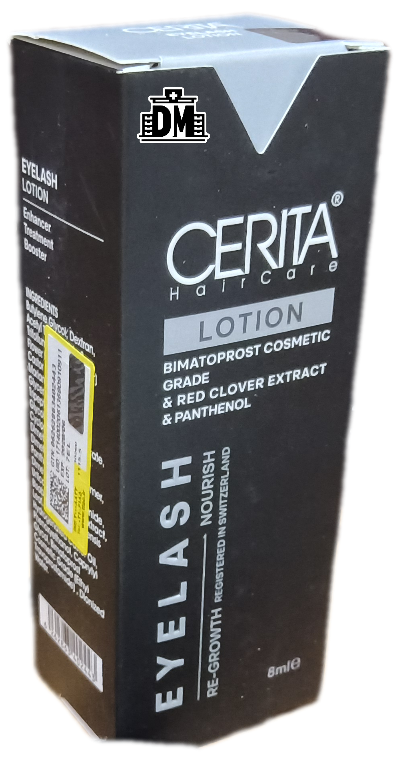 لوسیون تقویت کننده مژه سریتا ۸ میلی لیتر، CERITA EYELASH NOURISH