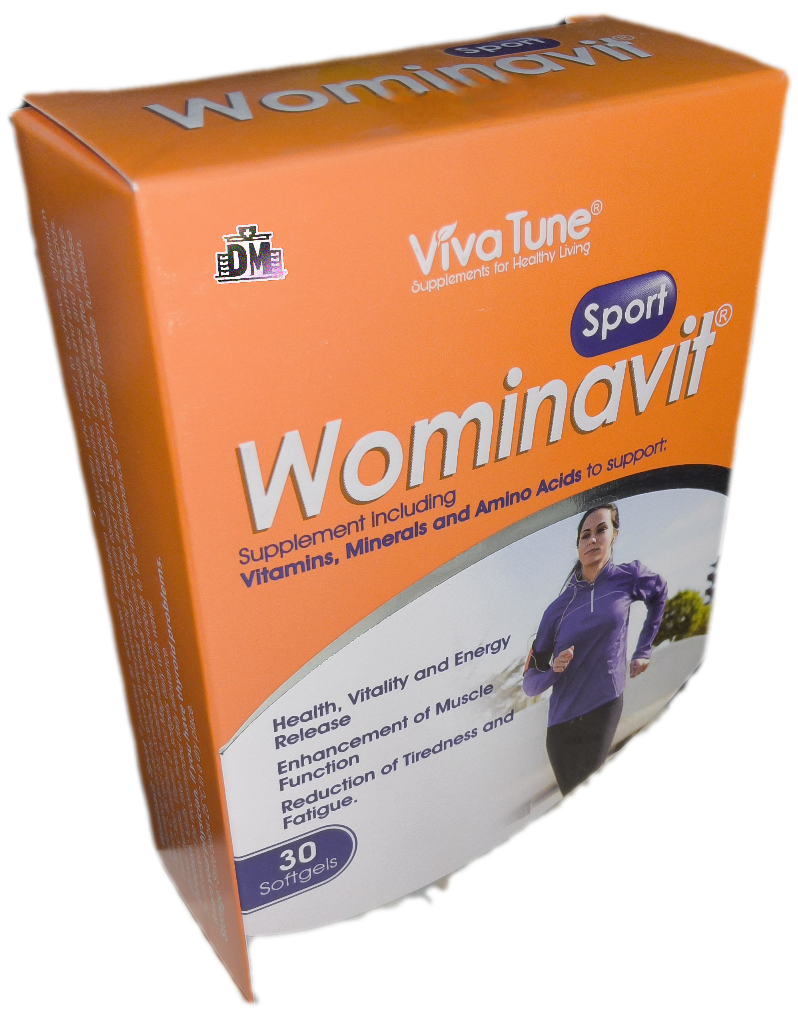 کپسول نرم ژلاتینی وومیناویت اسپرت ۳۰ عددی ویواتیون، WOMINAVIT SPORT