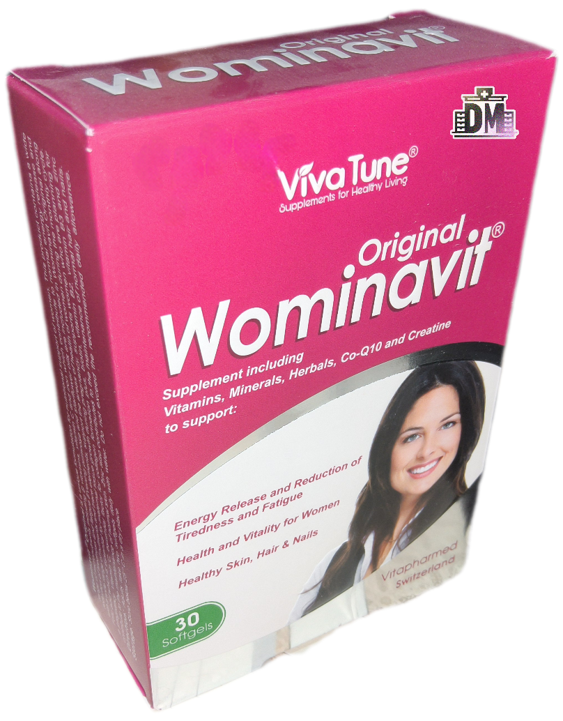 کپسول نرم ژلاتینی ومیناویت اوریجینال، WOMINAVIT VIVATUNE